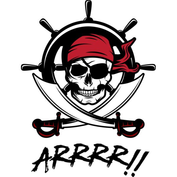 Pirate ARRRR White Thumbnail