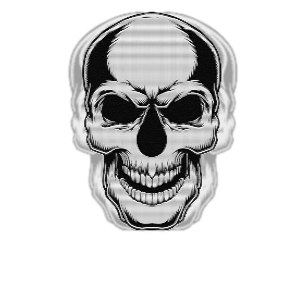 Pixelated Skeleton Thumbnail